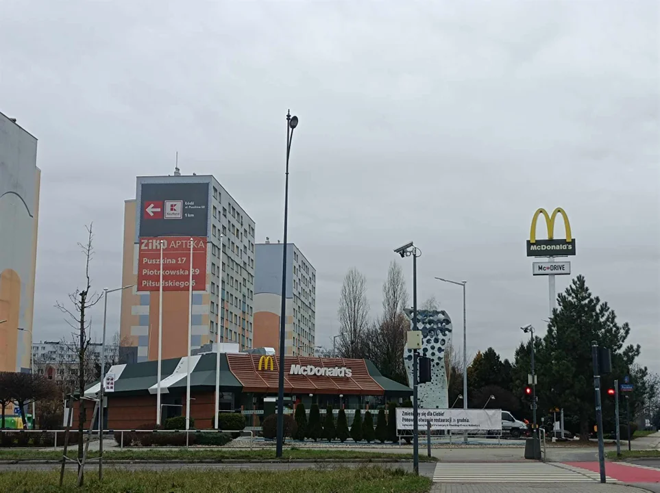 Odnowiony McDonald's na łódzkim Widzewie