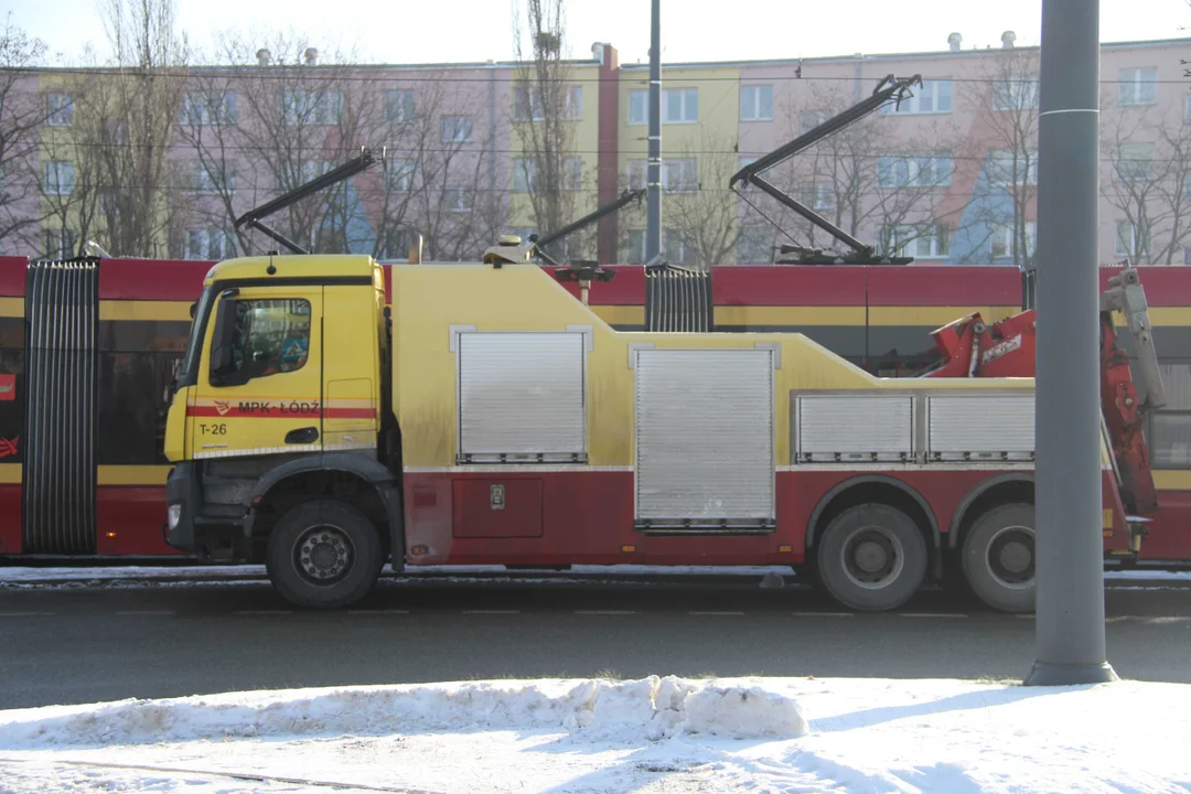 Zderzenie autobusów na Retkini