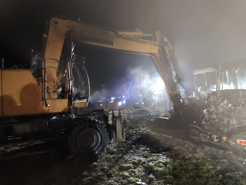 Pożar przy budowie elektrowni jądrowej. Straty liczone w milionach