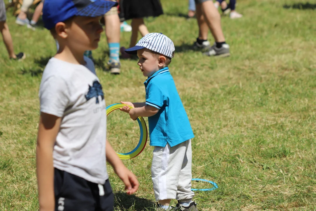 Piknik rodzinny z okazji dnia dziecka na Młynku w Łodzi