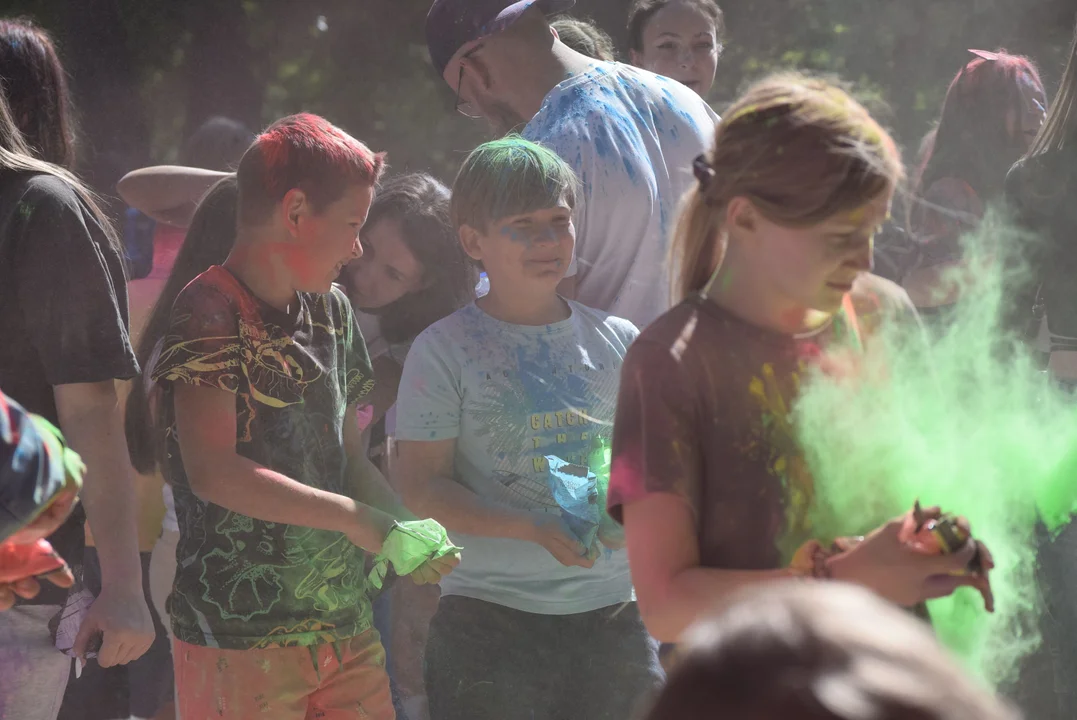 Festiwal baniek mydlanych i kolorów w Parku Miejskim w Zgierzu