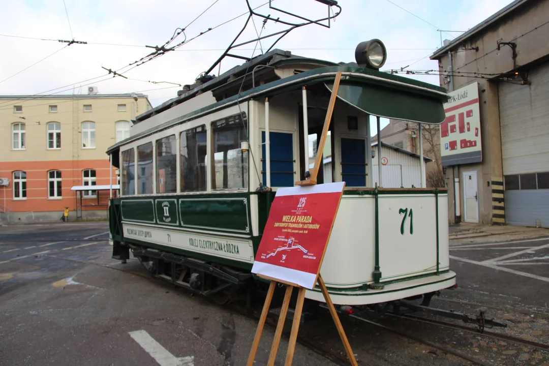 Wielka Parada Zabytkowych Tramwajów i Autobusów w Łodzi