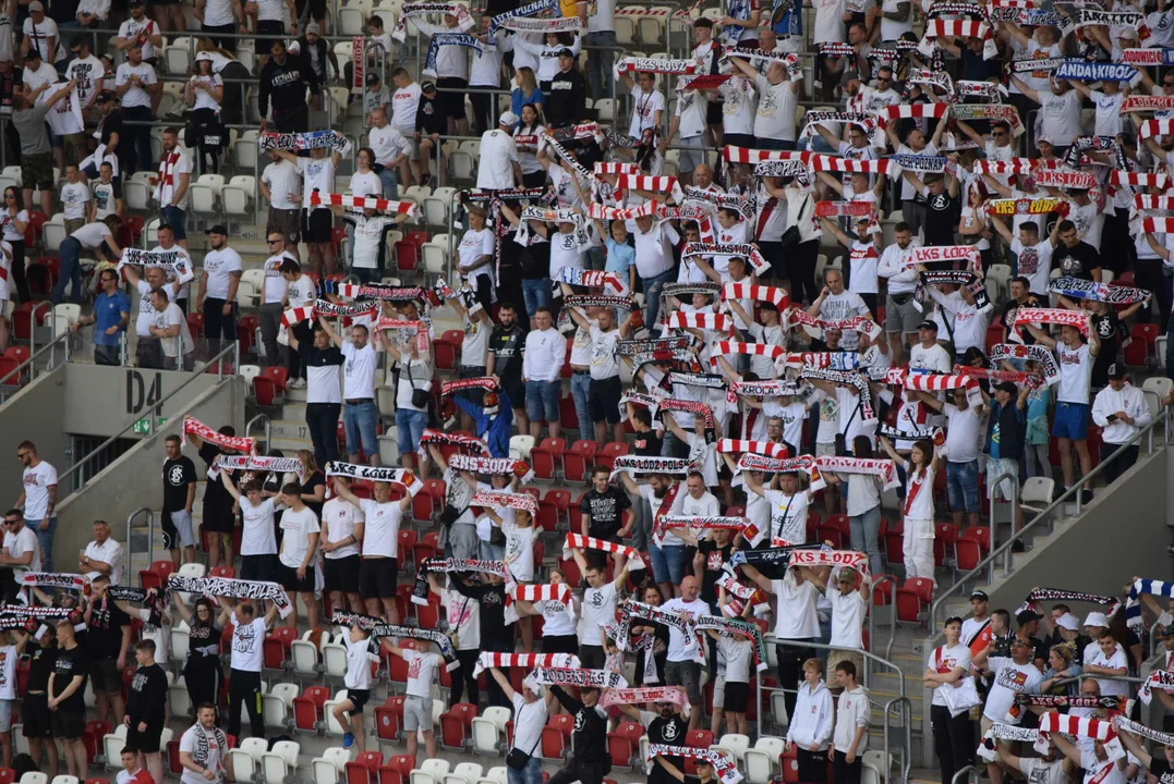 Piłkarskie starcie ŁKS Łódź z Resovią - Stadion Króla 21.05.2023