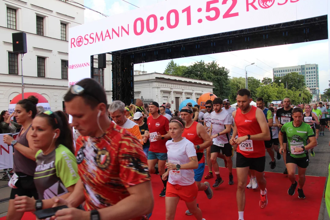 21. Bieg Ulicą Piotrkowską Rossmann Run w Łodzi