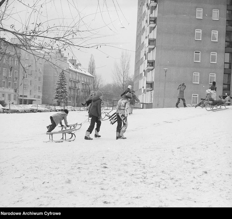 Zima ferie stare zdjęcia