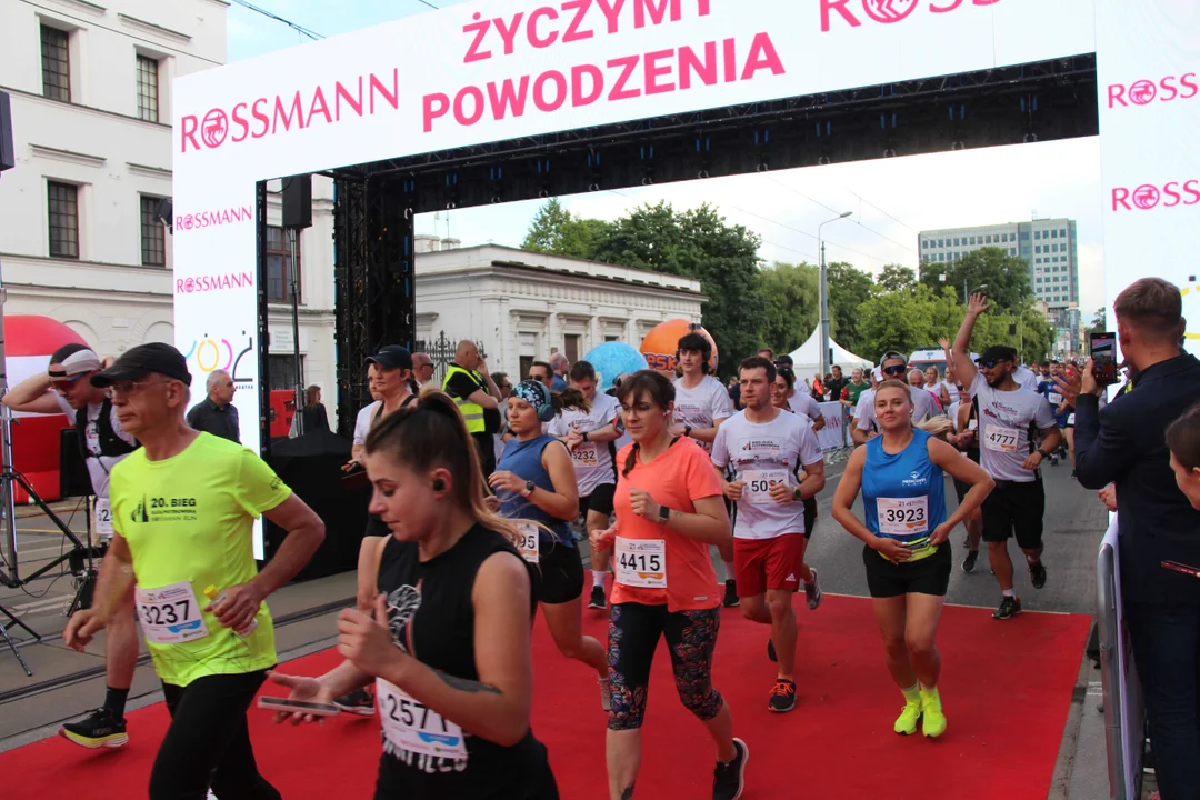 21. Bieg Ulicą Piotrkowską Rossmann Run w Łodzi