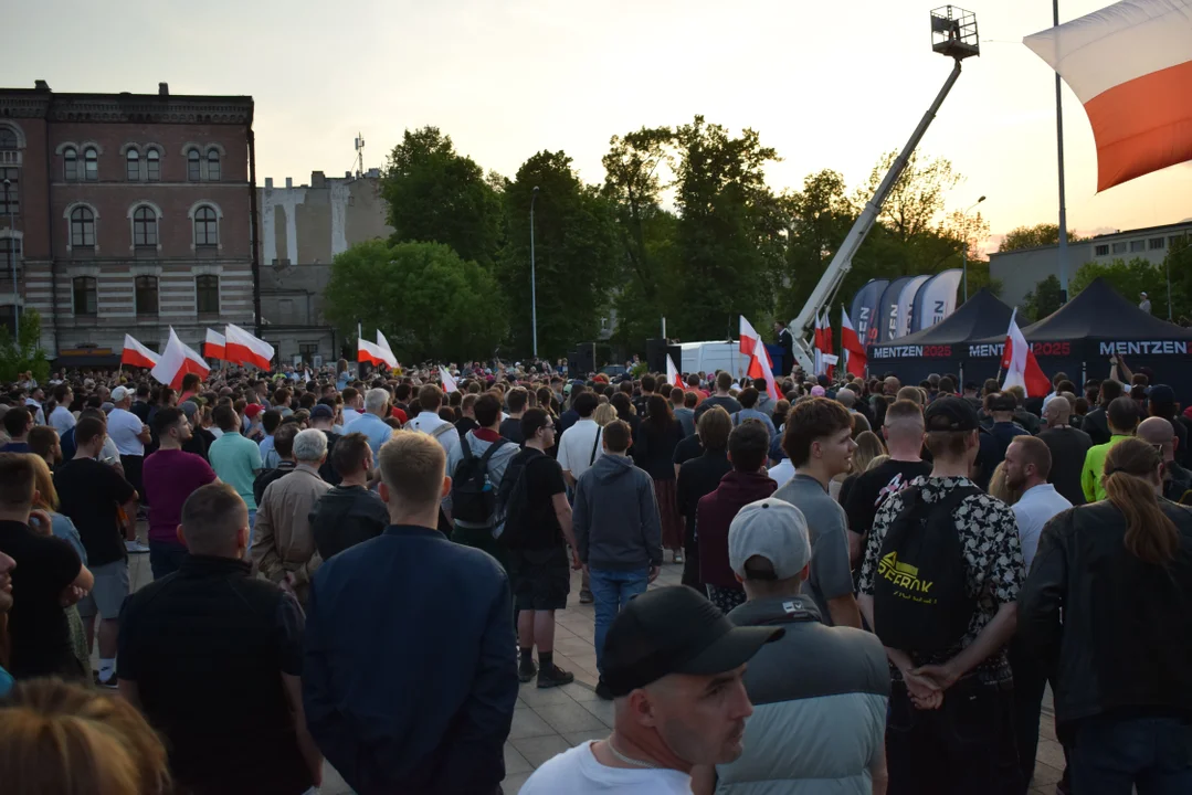 Sławomir Mentzen w Łodzi