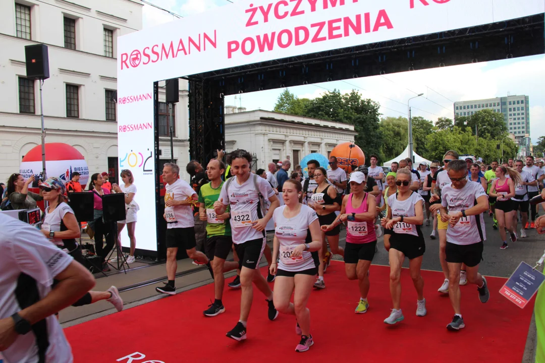 21. Bieg Ulicą Piotrkowską Rossmann Run w Łodzi