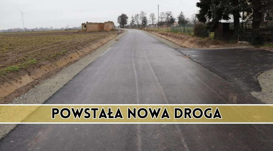 Wielka chwila dla mieszkańców. W tej wiosce powstała nowa droga - Zdjęcie główne