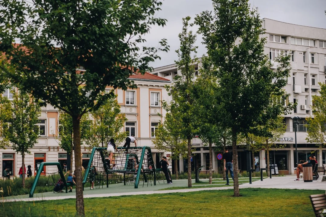 Plac Wolności w Łodzi z I miejscem w konkursie Towarzystwa Urbanistów Polskich