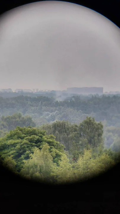 Kolejny pożar na składowisku odpadów w Zgierzu