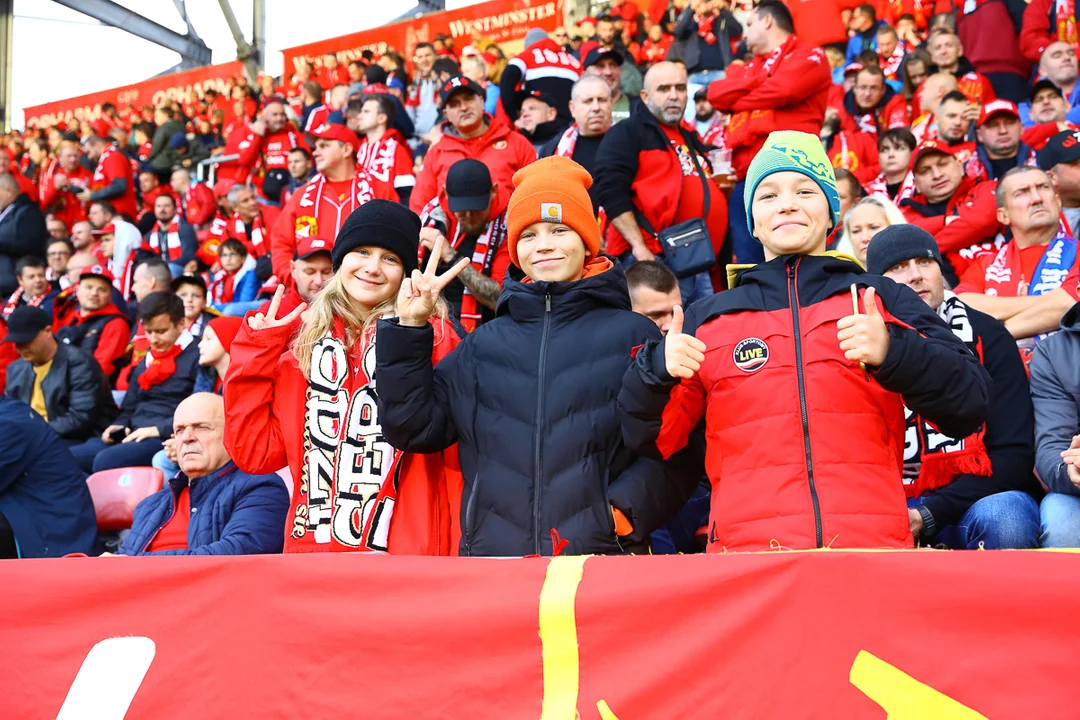 Kibice Widzewa jak zwykle dopisali. Zobacz zdjęcia!