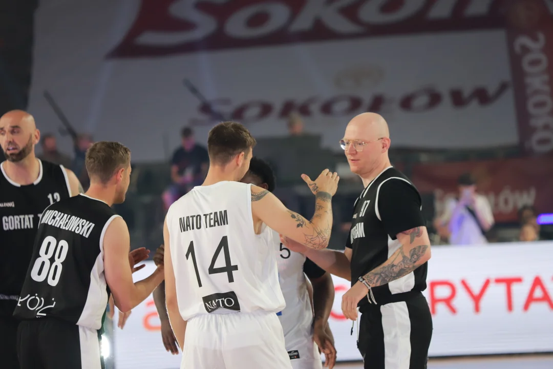 Mecz charytatywny: Gortat Team vs. Żołnierze NATO