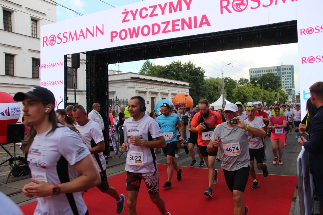 21. Bieg Ulicą Piotrkowską Rossmann Run w Łodzi