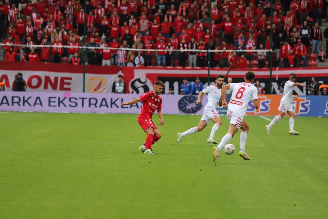 Mecz Widzew - Raków Częstochowa