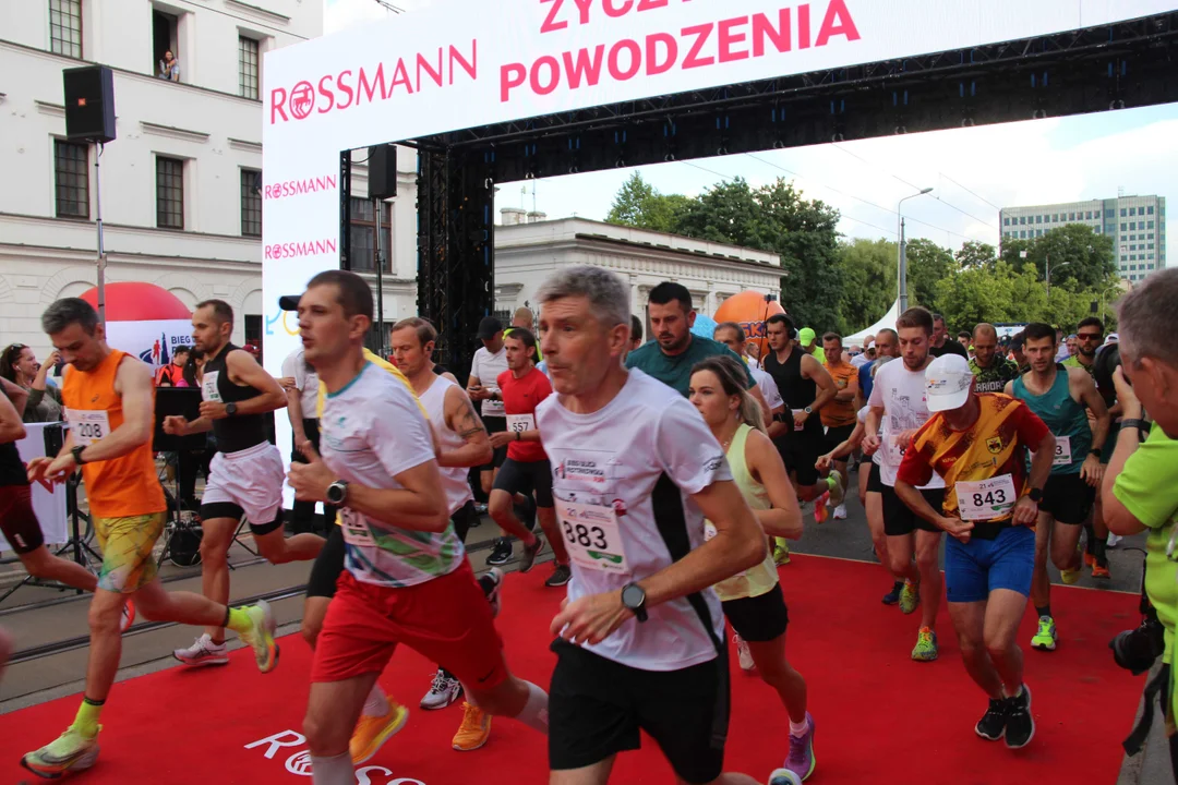 21. Bieg Ulicą Piotrkowską Rossmann Run w Łodzi