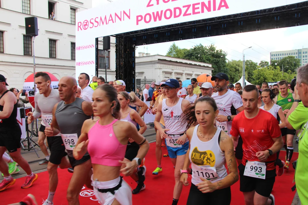 21. Bieg Ulicą Piotrkowską Rossmann Run w Łodzi