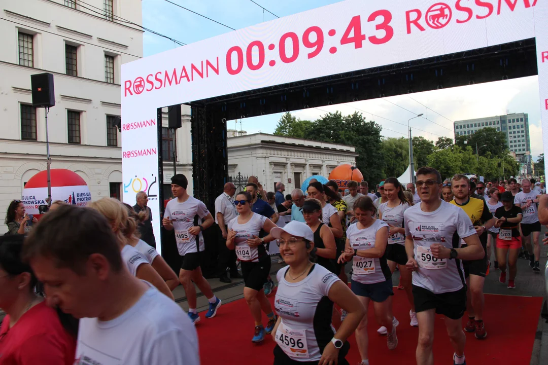 21. Bieg Ulicą Piotrkowską Rossmann Run w Łodzi