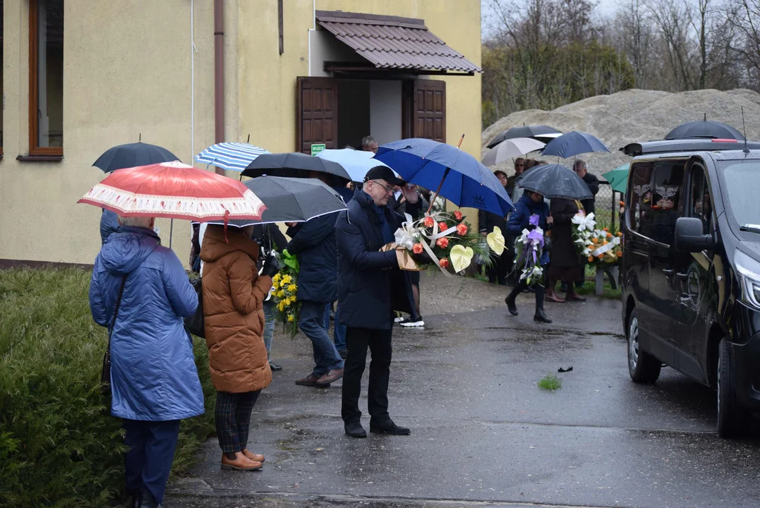 Pogrzeb Zenona Szumińskiego na cmentarzu w Zgierzu