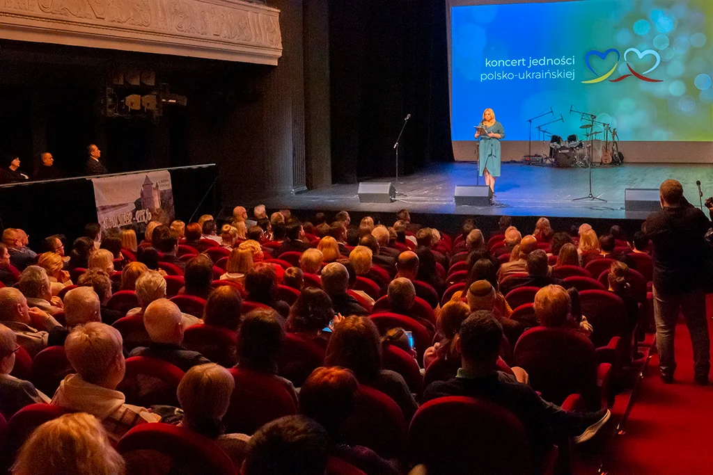 Koncert jedności polsko-ukraińskiej w Łodzi