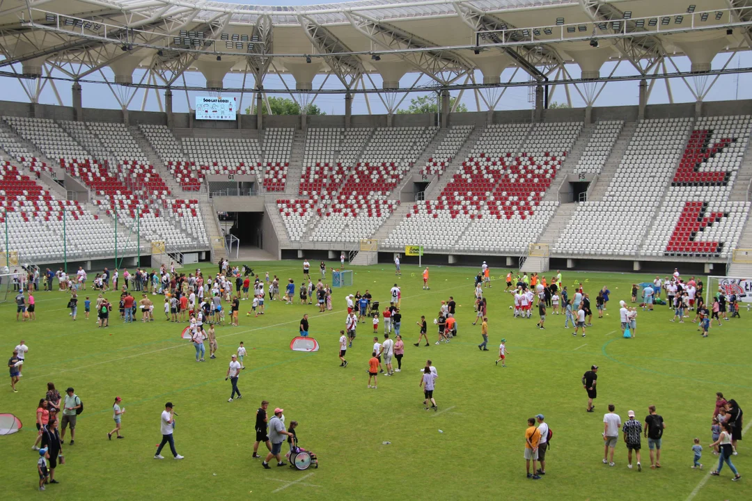 Urodzinowy piknik z okazji 600. urodzin Łodzi na stadionie ŁKS-u - 18.06.2023 r.