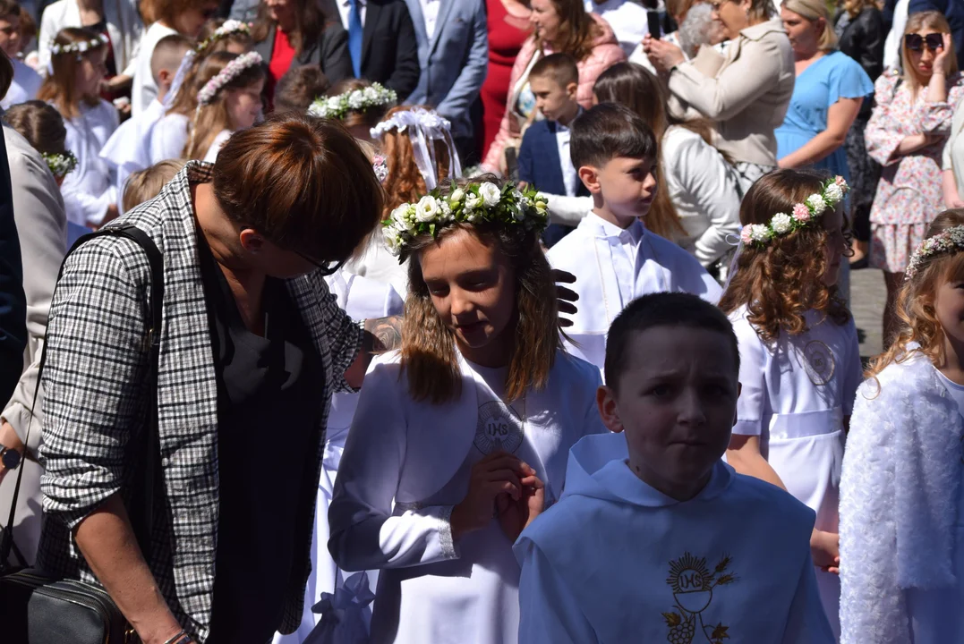 Pierwsza Komunia Święta w parafii Chrystusa Króla w Łodzi