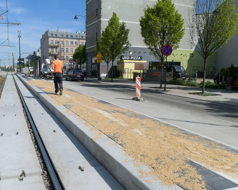 Koniec budowy podwójnych przystanków tramwajowych przy Zachodniej