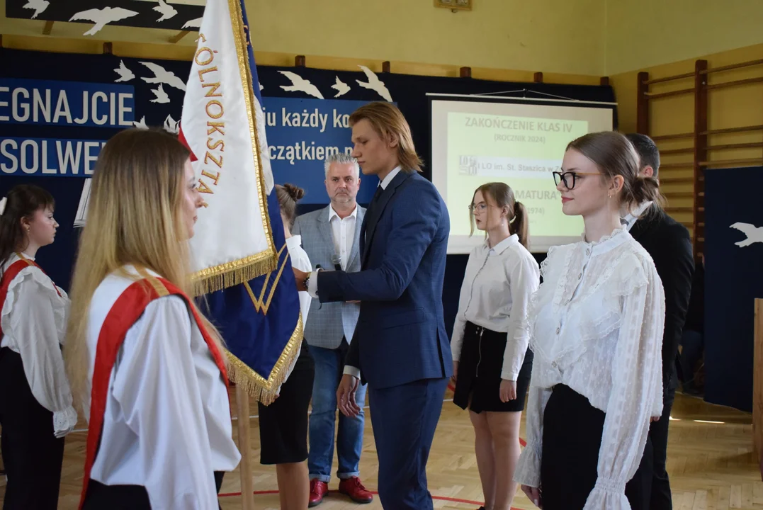 Zakończenie roku maturzystów I LO im. Staszica w Zgierzu