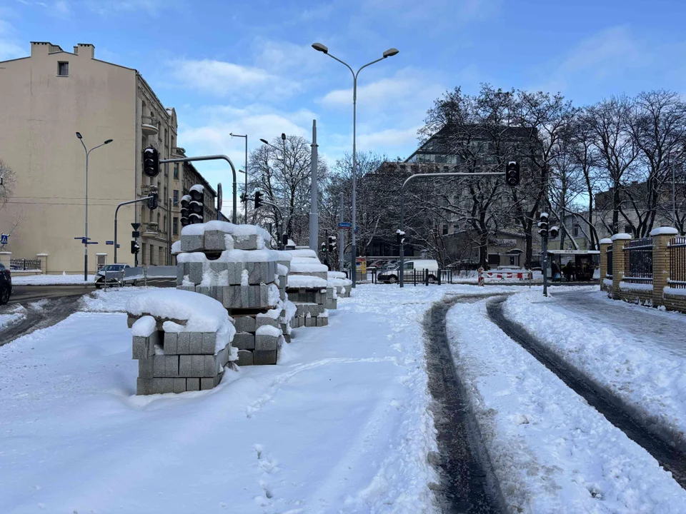 Kolejny etap remontu ulicy Sterlinga w Łodzi rozpoczęty