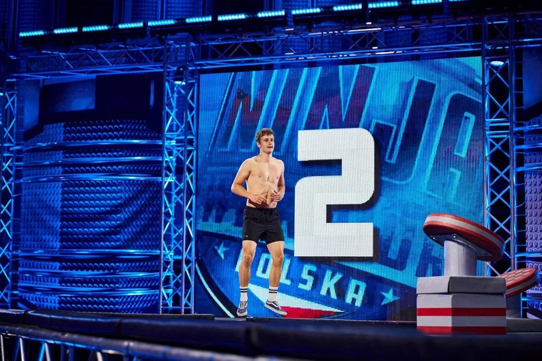 Młody kutnianin próbował swoich sił w popularnym programie Ninja Warrior