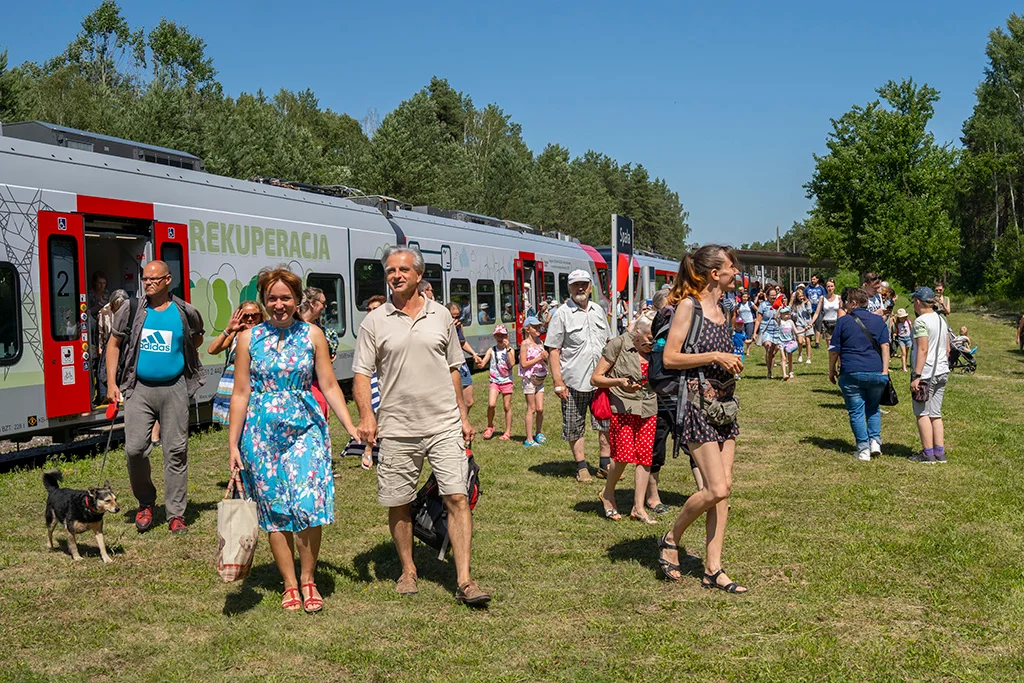 Powrót pociągów do Spały