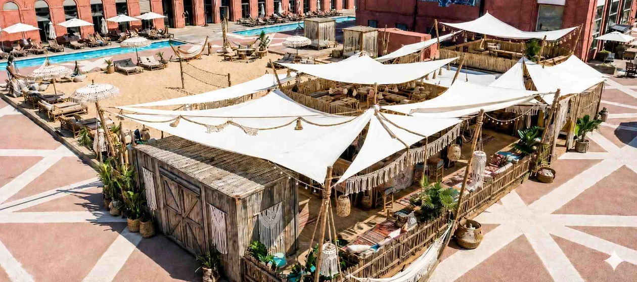 Na rynek Manufaktury wróciła plaża