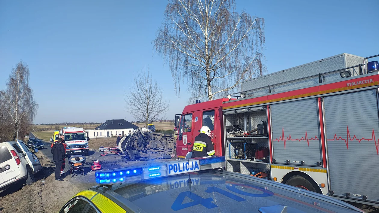 wypadek gm Moszczenicą