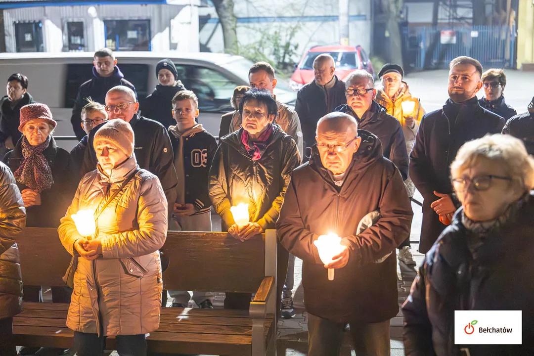 Bełchatowianie uczcili rocznicę śmierci papieża