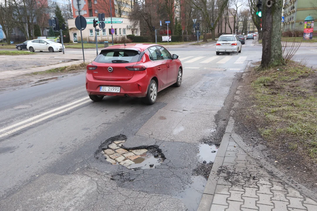 Rusza remont Lutomierskiej, Klonowej i Hipotecznej w Łodzi