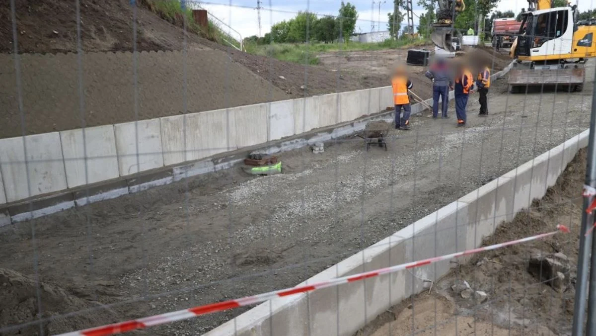 Remont wiaduktu na Józefowie w Kutnie