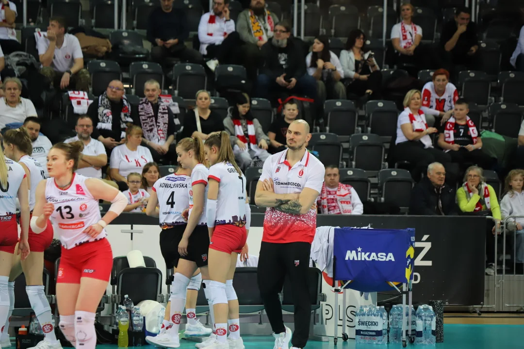 Tauron Liga: ŁKS Commercecon Łódź - DevelopRes Rzeszów