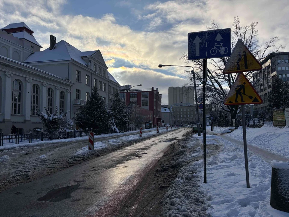 Kolejny etap remontu ulicy Sterlinga w Łodzi rozpoczęty