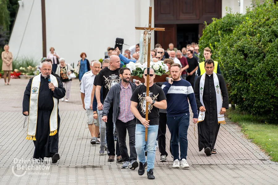 Męski różaniec w Bełchatowie - sierpień