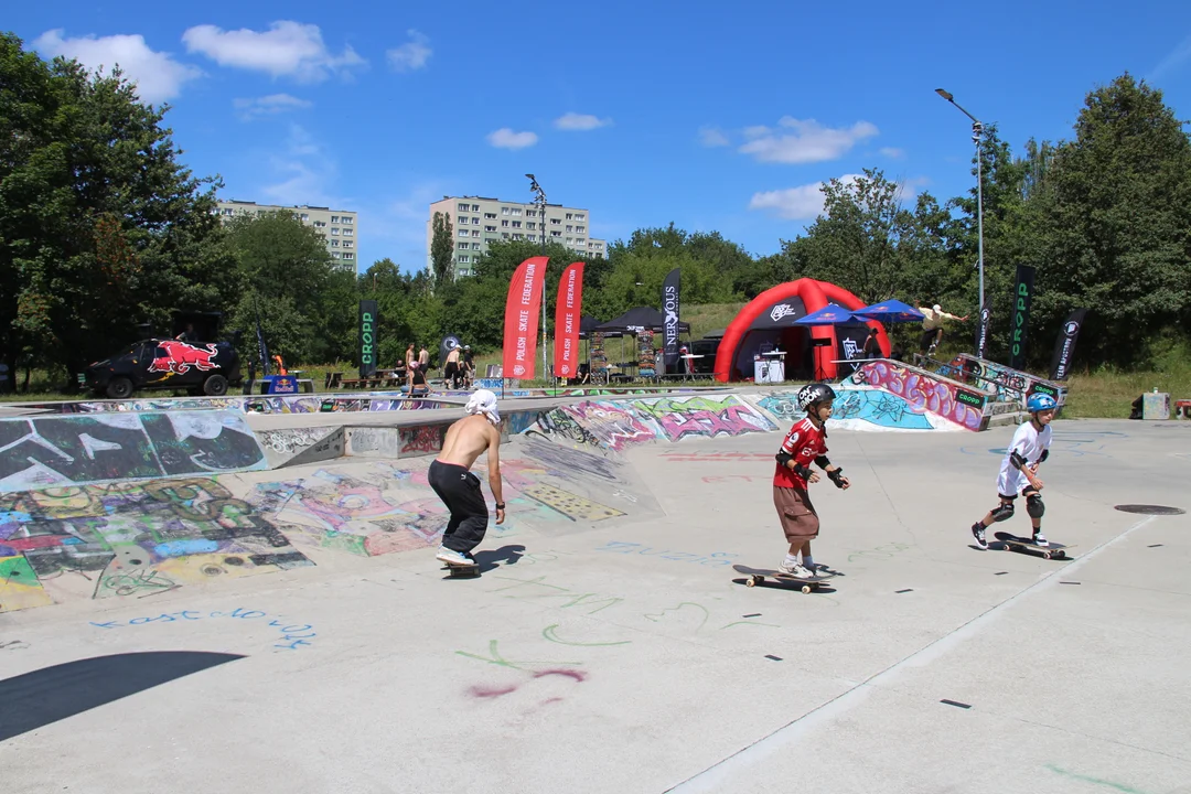 Skatepark im. Igora Kowalewskiego na Widzewie - trwa finał Mistrzostw Polski w kategorii „Park”