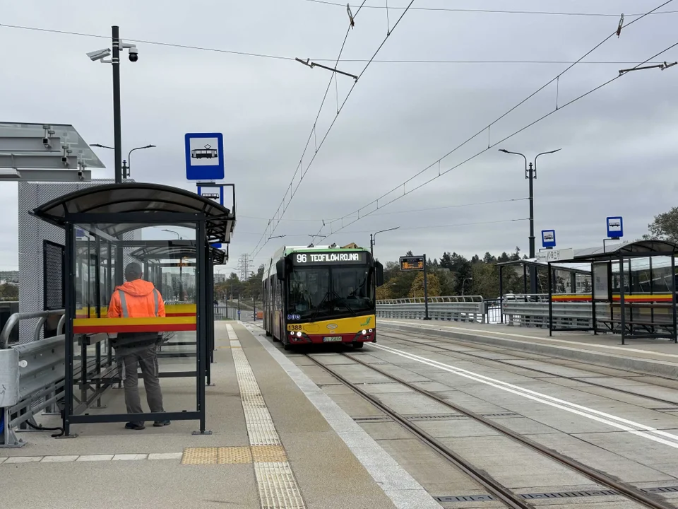 Na wiadukty przy Przybyszewskiego powróciły tramwaje i autobusy MPK Łódź