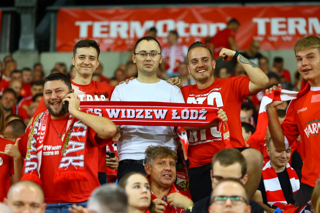 Kibice Widzewa Łódź podczas rundy jesiennej