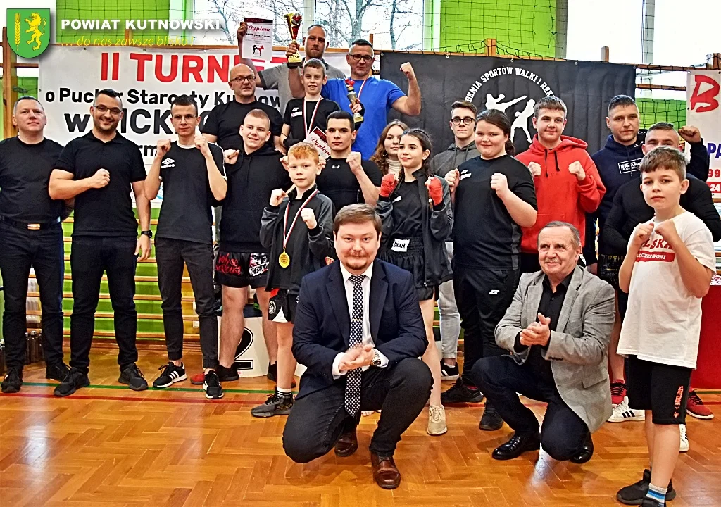 Znamy wyniki II Turnieju o Puchar Starosty Kutnowskiego w Kickboxingu