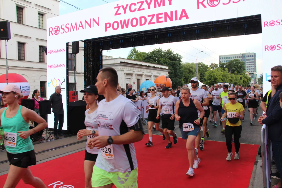 21. Bieg Ulicą Piotrkowską Rossmann Run w Łodzi