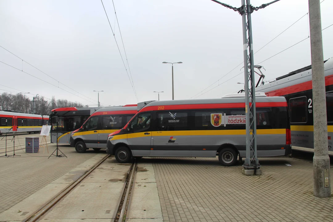 Nowe Mercedesy Sprinter w barwach ŁKA