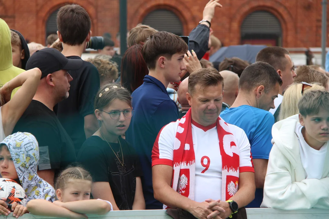 Boniek i Krychowiak spotkali się z łodzianami