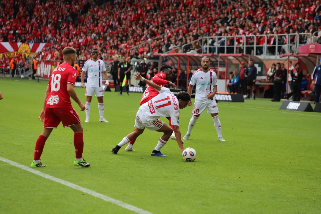 Mecz Widzew - Raków Częstochowa