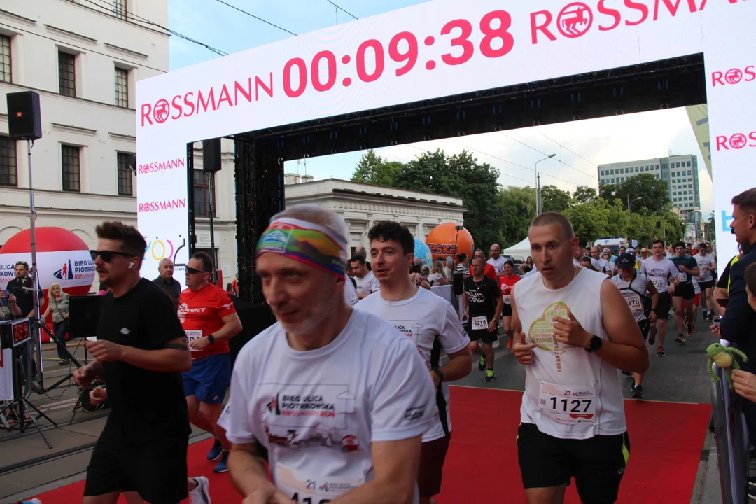 21. Bieg Ulicą Piotrkowską Rossmann Run w Łodzi