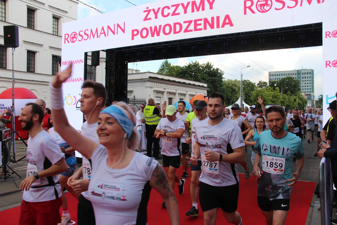 21. Bieg Ulicą Piotrkowską Rossmann Run w Łodzi