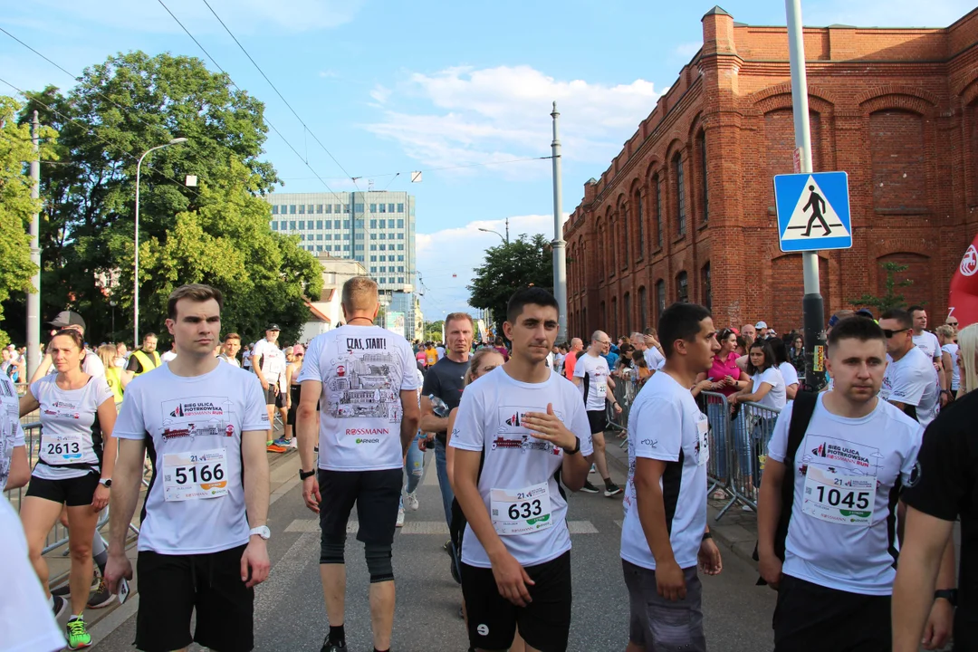 21. Bieg Ulicą Piotrkowską Rossmann Run w Łodzi